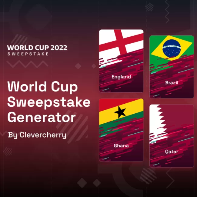 Our Creative Agency Launches FREE World Cup Sweepstake Generator